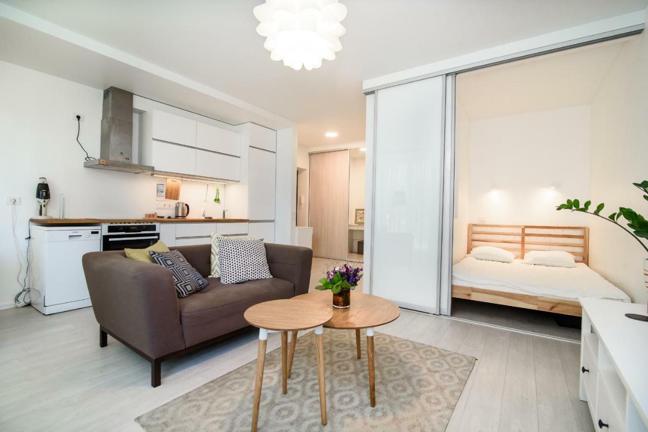 #Stayhere - Comfy & Stylish Studio With Green Patio Close To Old Town VNO Extérieur photo