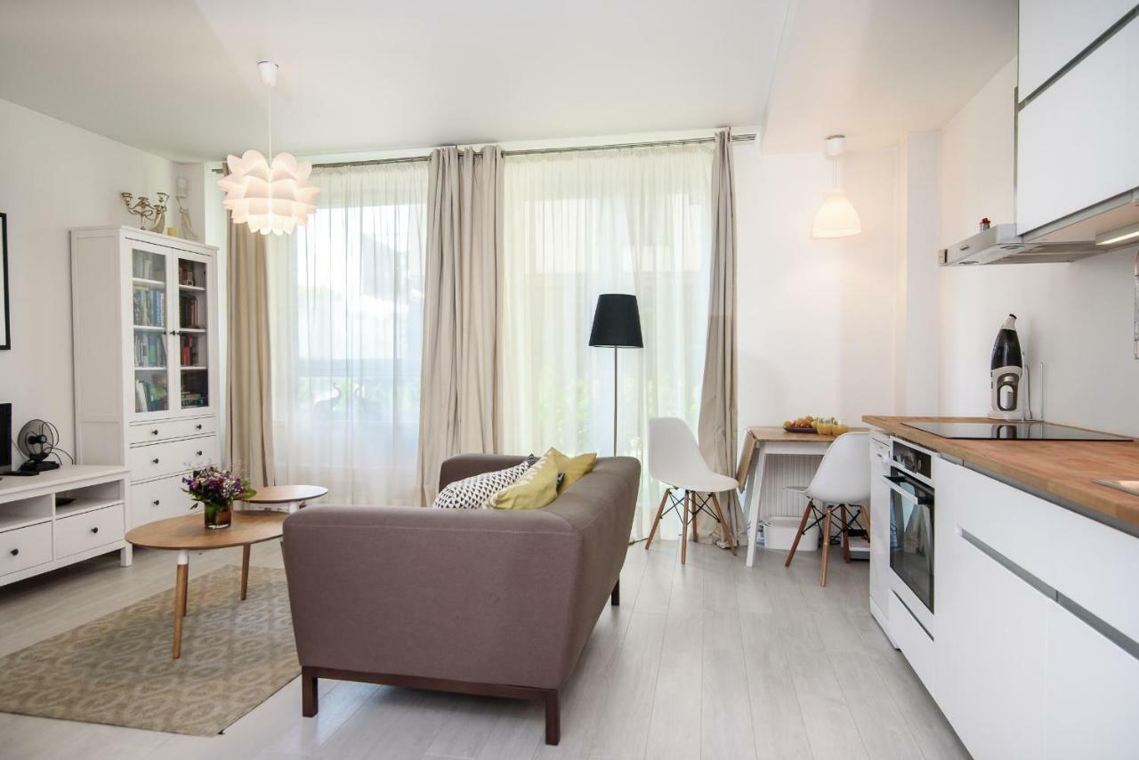 #Stayhere - Comfy & Stylish Studio With Green Patio Close To Old Town VNO Extérieur photo
