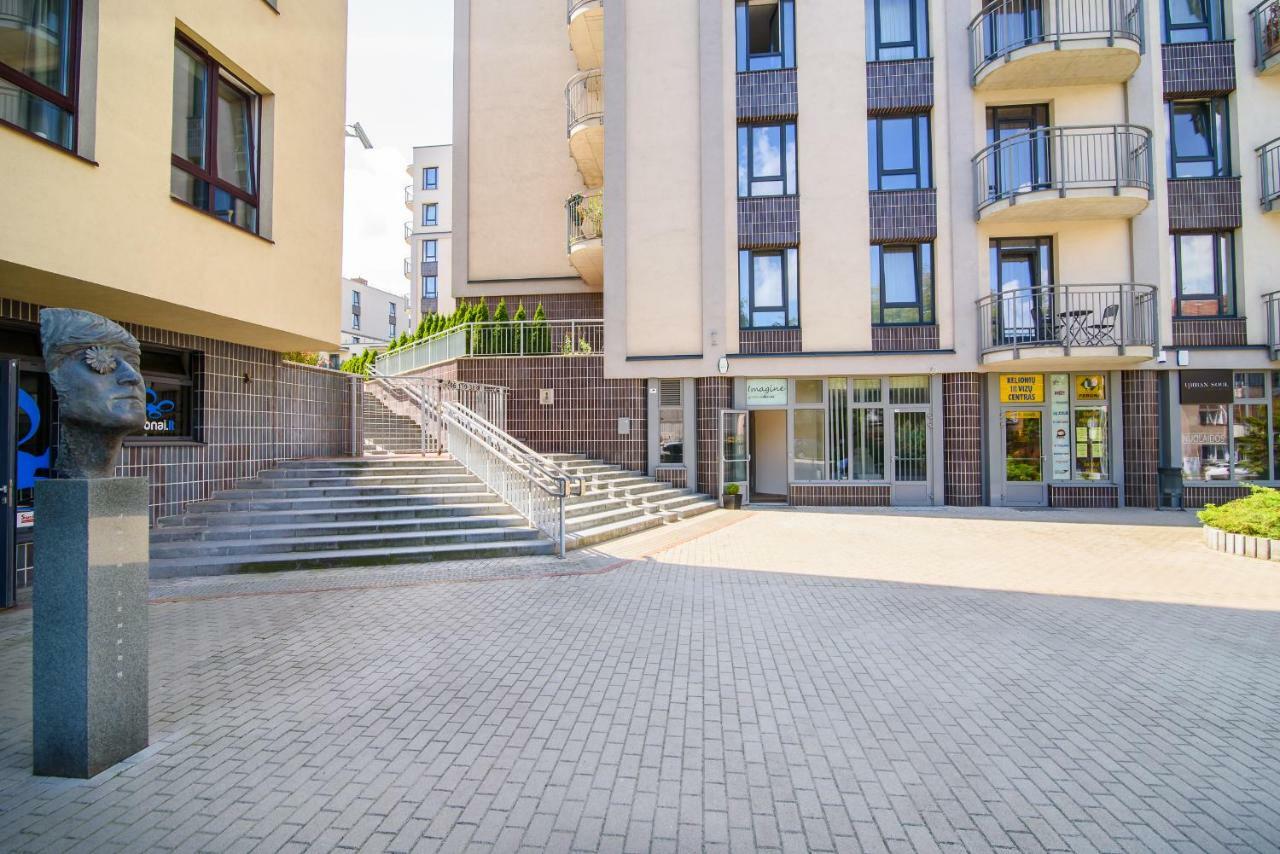 #Stayhere - Comfy & Stylish Studio With Green Patio Close To Old Town VNO Extérieur photo