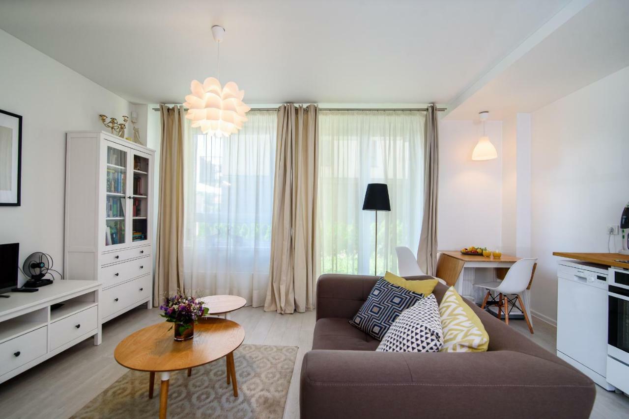 #Stayhere - Comfy & Stylish Studio With Green Patio Close To Old Town VNO Extérieur photo
