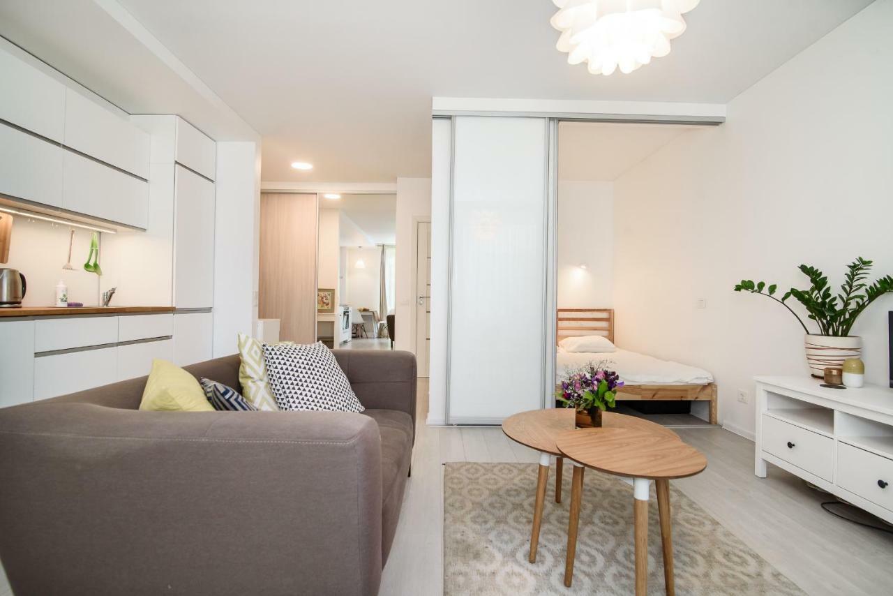 #Stayhere - Comfy & Stylish Studio With Green Patio Close To Old Town VNO Extérieur photo
