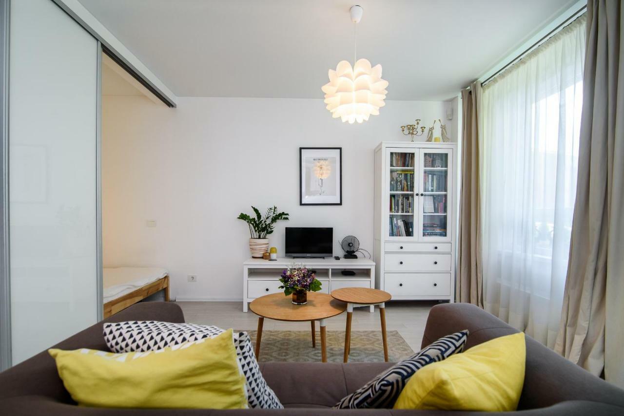 #Stayhere - Comfy & Stylish Studio With Green Patio Close To Old Town VNO Extérieur photo
