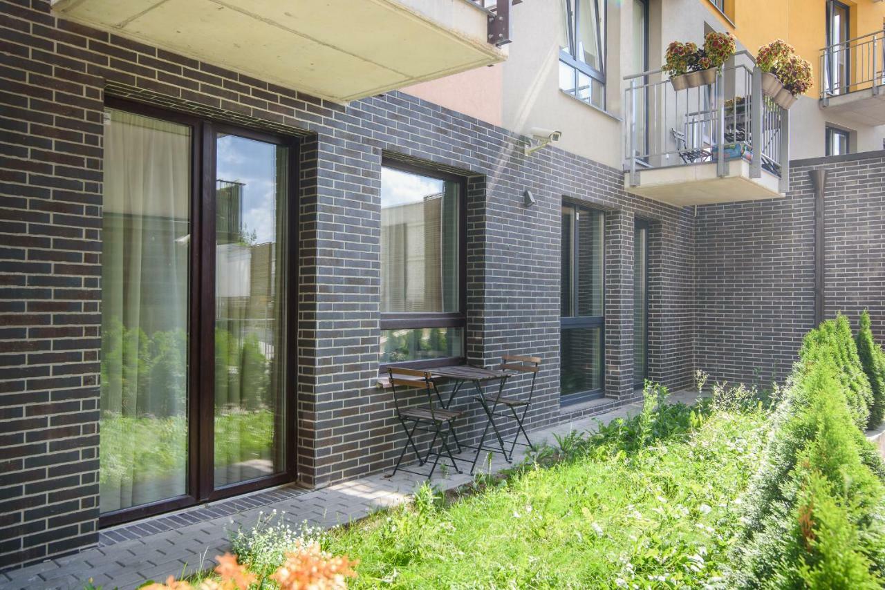 #Stayhere - Comfy & Stylish Studio With Green Patio Close To Old Town VNO Extérieur photo