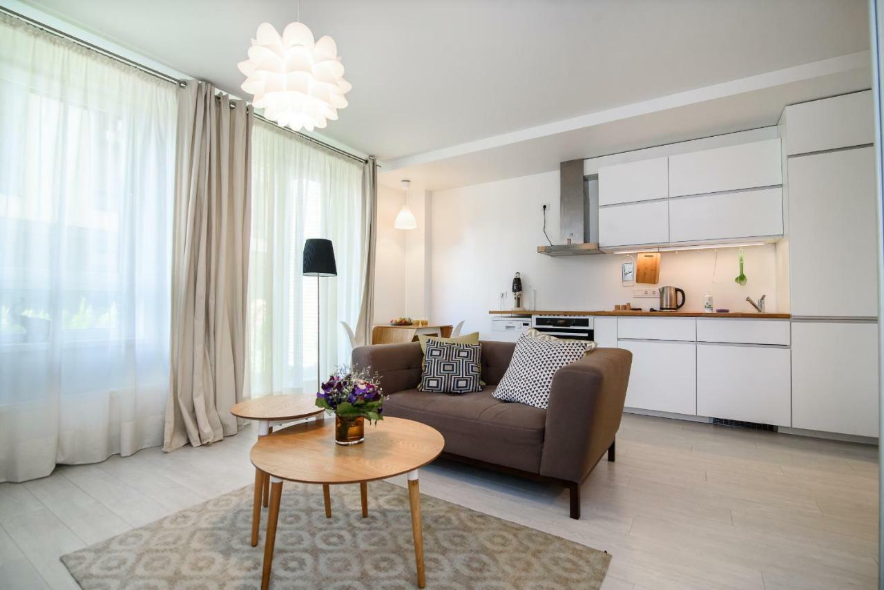 #Stayhere - Comfy & Stylish Studio With Green Patio Close To Old Town VNO Extérieur photo