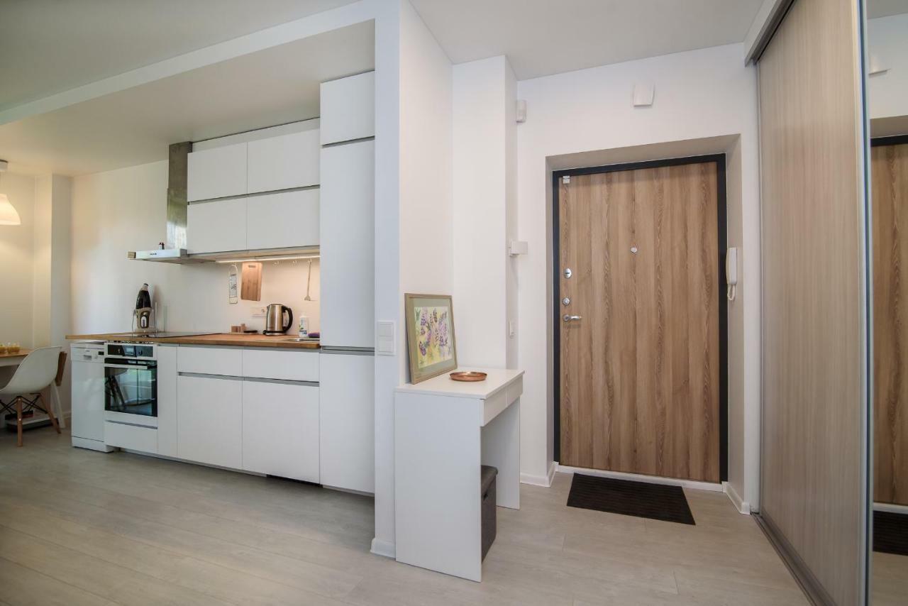 #Stayhere - Comfy & Stylish Studio With Green Patio Close To Old Town VNO Extérieur photo